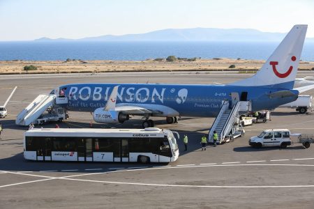 Ηράκλειο: Αναγκαστική προσγείωση στο «Νίκος Καζαντάκης»