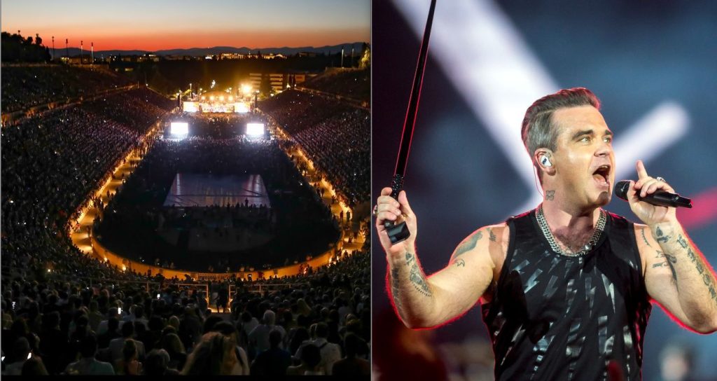 Robbie Williams: Ο καιρός την ώρα της συναυλίας – Η πρόγνωση Τσατραφύλλια