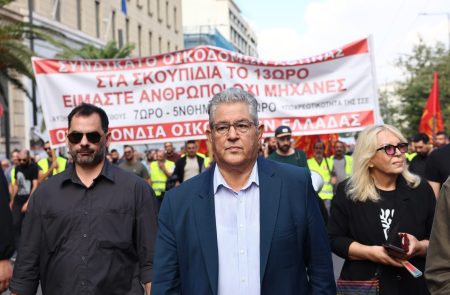 Κουτσούμπας: Επιδιώκουμε να κάνουμε το κόμμα μας δυνατό