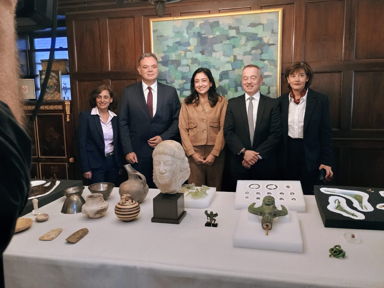 29 αρχαιότητες επιστρέφουν από τη Νέα Υόρκη στην Ελλάδα