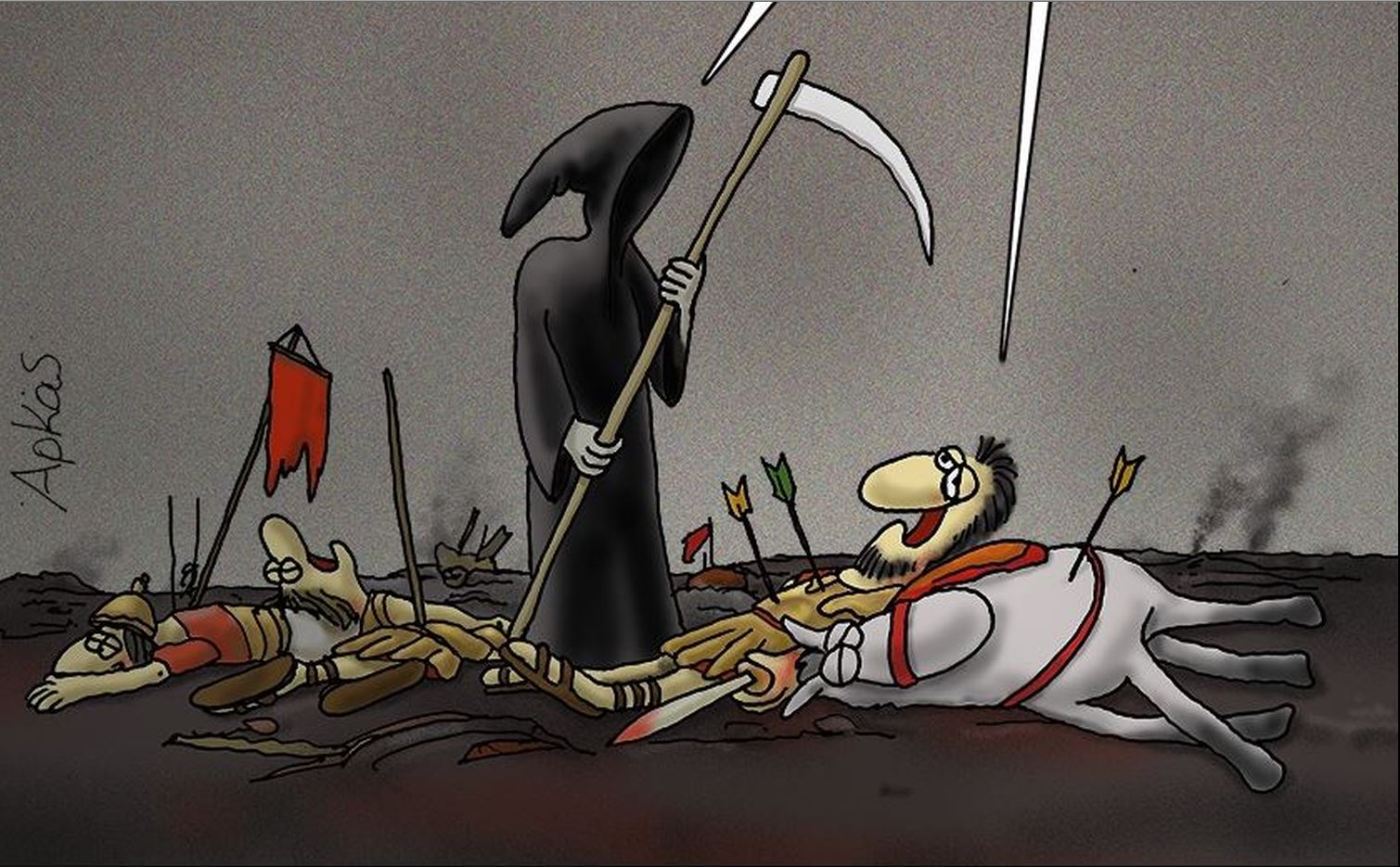 Αρκάς: Η «Καλημέρα» της Δευτέρας για την ανοησία του πολέμου