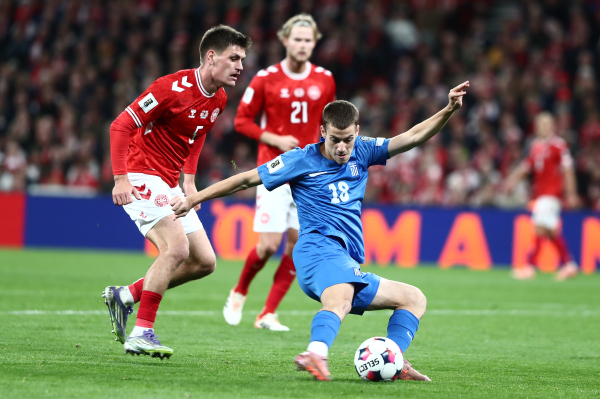 Δανία – Ελλάδα 3-1: Ήττα και αντίο στο Μουντιάλ