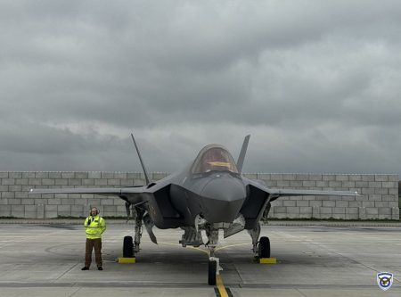 Ο αρχηγός ΓΕΑ στην παραλαβή F-35 στο Βέλγιο