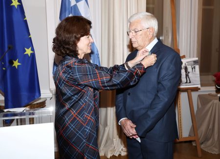 Υψηλή διάκριση για τον Κυριάκο Κουτσομάλλη από τη Γαλλική Δημοκρατία