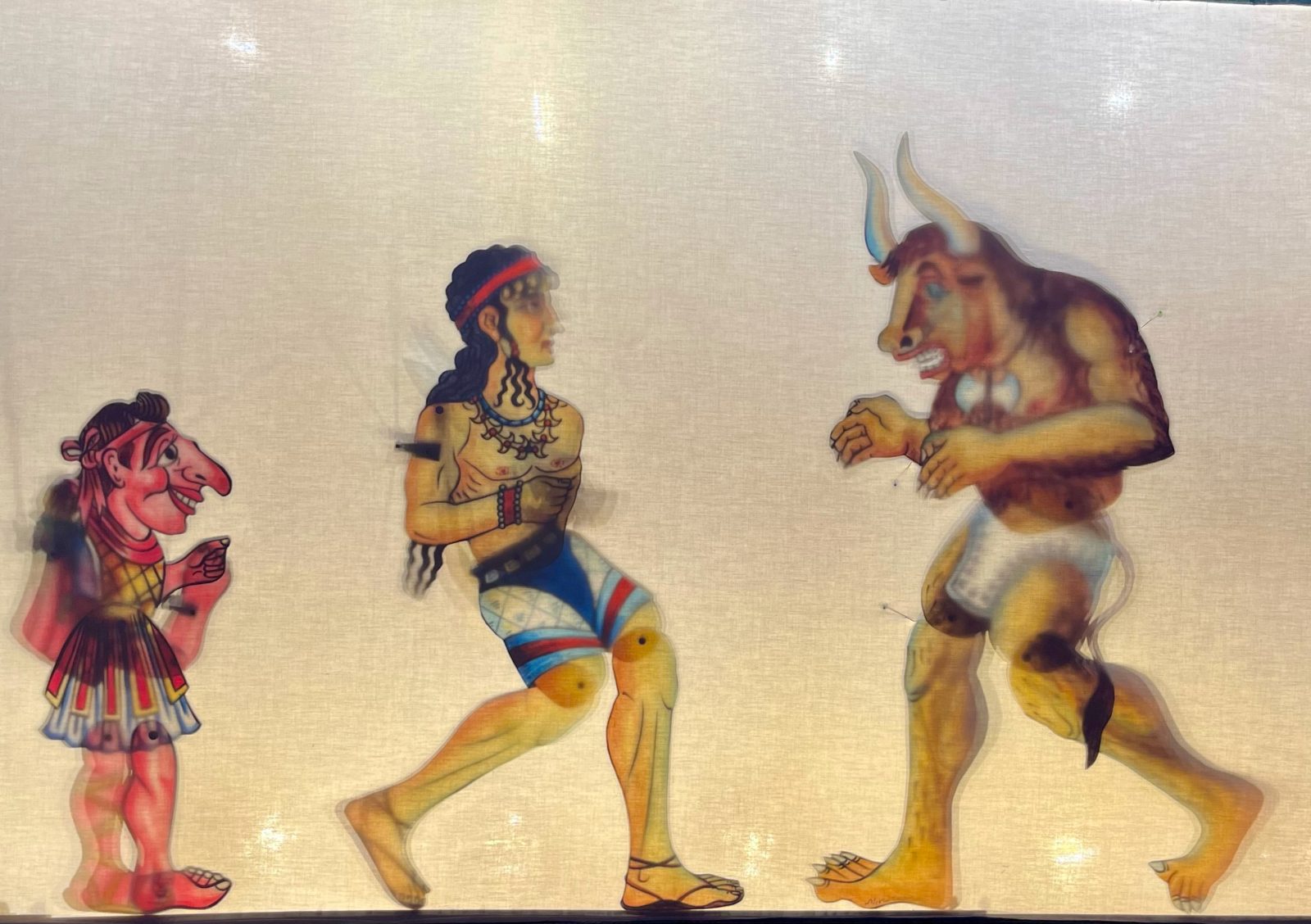 Όταν ο Καραγκιόζης μας ταξιδεύει στον μύθο Θησέα και Μινώταυρου