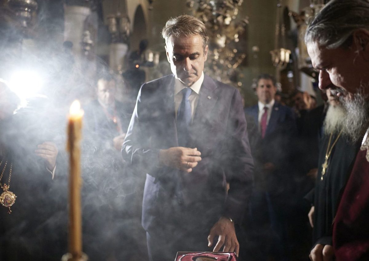 Μονή Σινά: Μητσοτάκης στην Αίγυπτο – Η ενθρόνιση του νέου Αρχιεπισκόπου (Εικόνες)