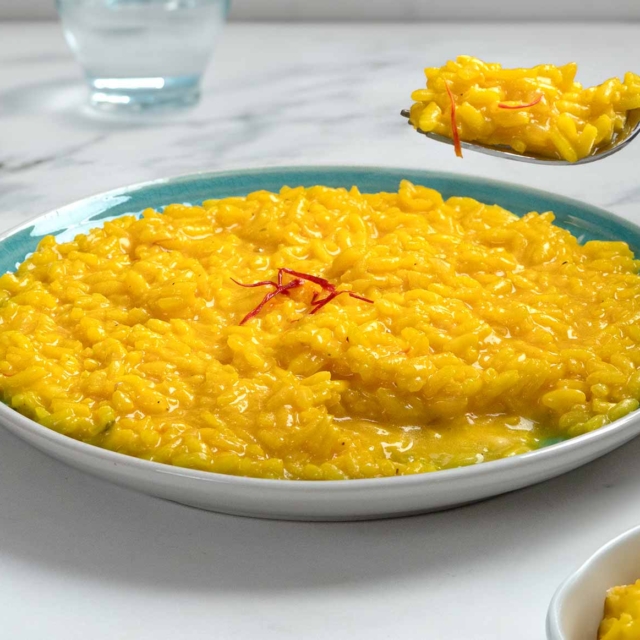 Εύκολο ριζότο αλα μιλανέζε με σαφράν