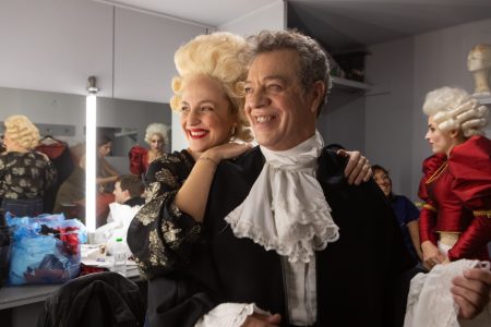 Στις πρόβες του «Ταρτούφου»: Η μπαρόκ μεταμόρφωση του Γιάννη Τσορτέκη