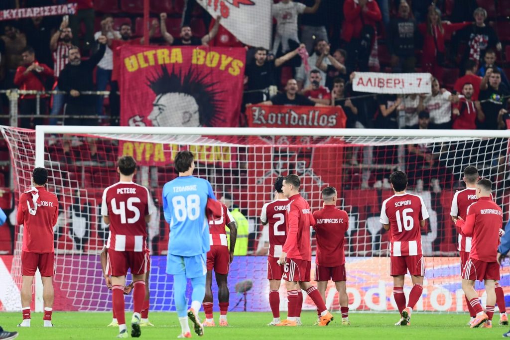 Ολυμπιακός – Άρης 2-1: Στην κορυφή οι «ερυθρόλευκοι»