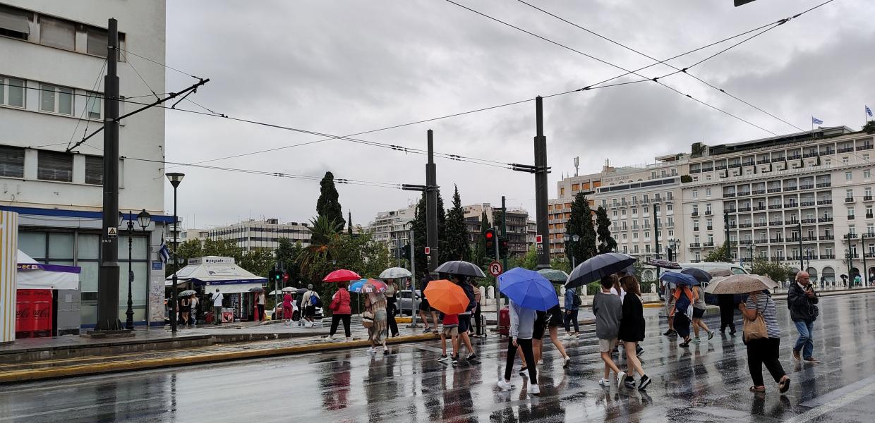 Ερχεται κακοκαιρία: Πού θα ρίξει βροχή τις επόμενες ώρες – Η πρόβλεψη για Αττική