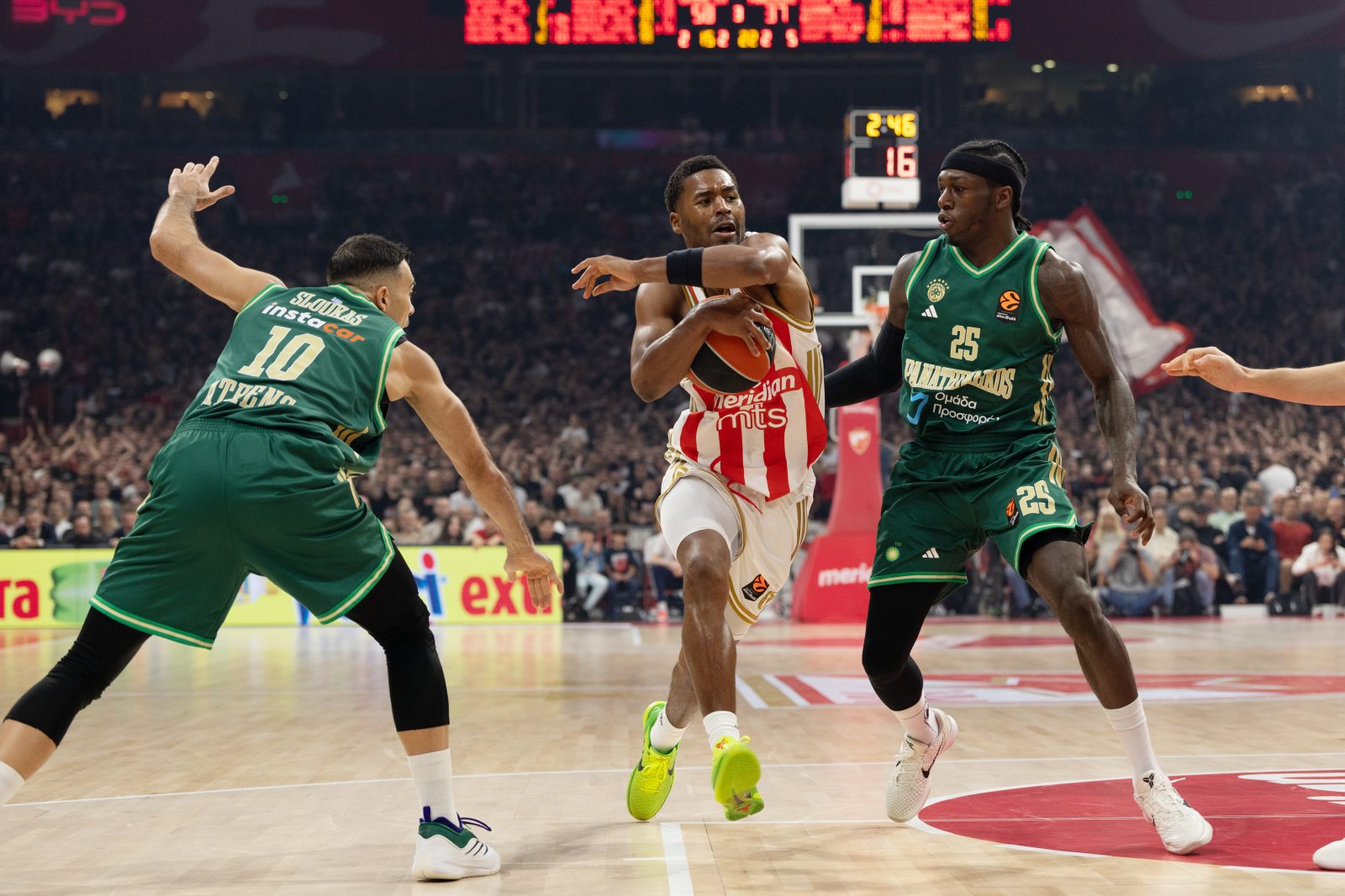 Ερυθρός Αστέρας – Παναθηναϊκός, 86-68: Ανύπαρκτοι μπροστά στους «ερυθρόλευκους» του Βελιγραδίου