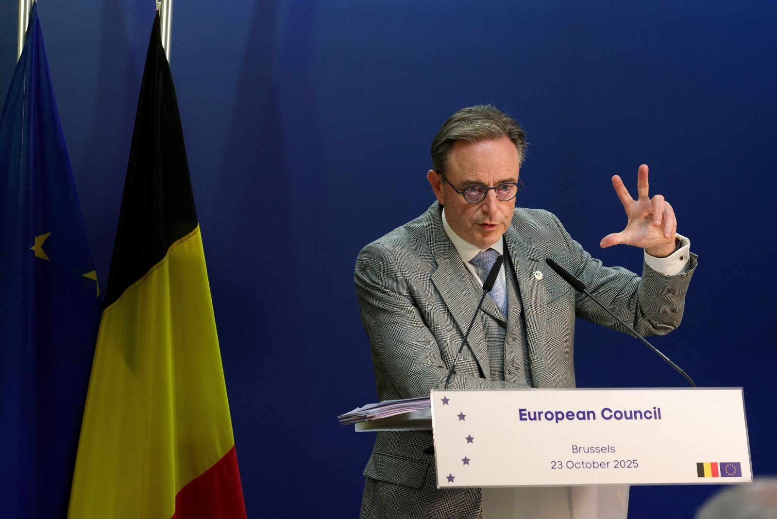 Δάνειο προς την Ουκρανία με ρωσικά κεφάλαια: Η «μάχη» για να πειστεί το Βέλγιο