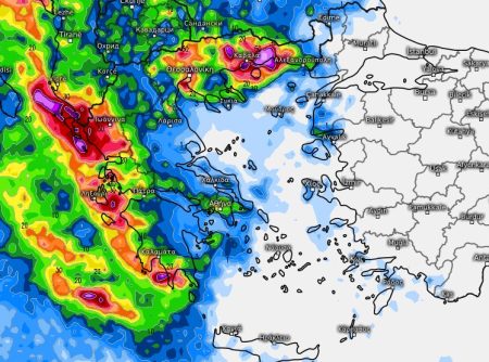 Καιρός: Ακόμα 40 ώρες με ισχυρές βροχές – Η δύσκολη μέρα για την Αττική