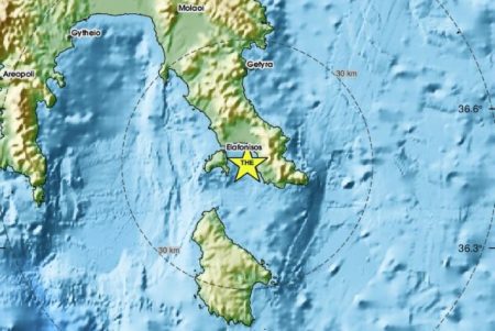 Σεισμός 4,1 Ρίχτερ στην Ελαφόνησο