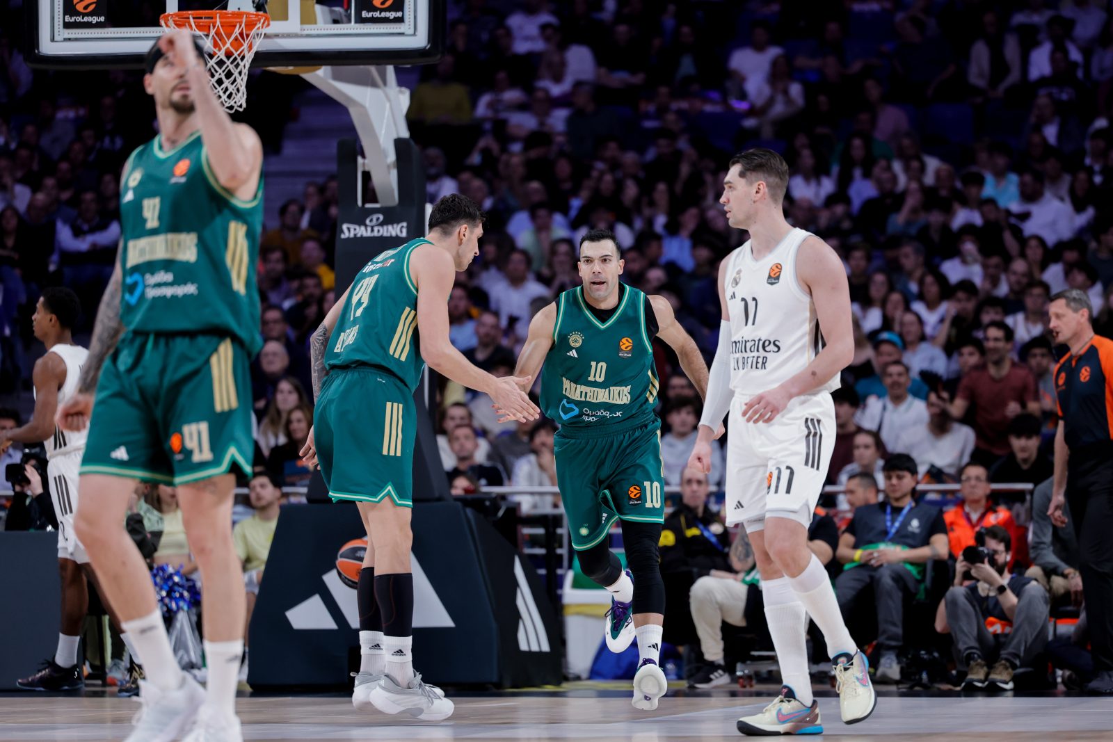 Ρεάλ – Παναθηναϊκός AKTOR 77-87: Αλωσε τη Μαδρίτη