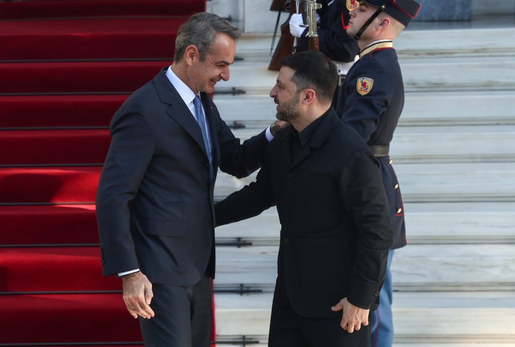 Μητσοτάκης Ζελένσκι