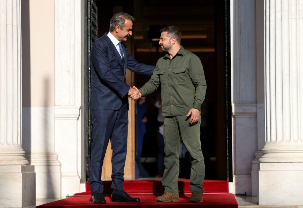 Ζελένσκι: Συμφωνία με την Ελλάδα για εισαγωγές φυσικού αερίου