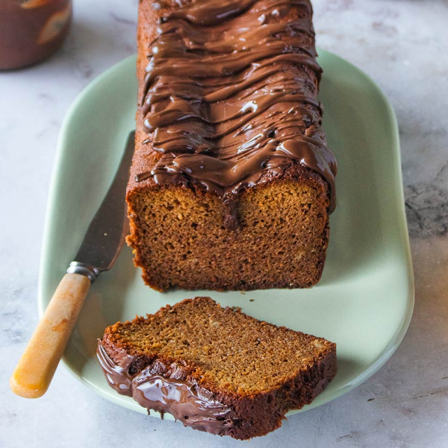 Κέικ πρωτεΐνης με ταχίνι - xωρίς καθόλου αλεύρι και ζάχαρη