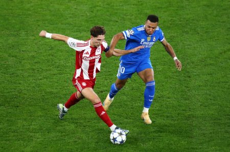 Ολυμπιακός – Ρεάλ 3-4: Τα γκολ και τα highlights του αγώνα