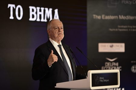 Κ. Τασούλας στο Συνέδριο Βήματος: «Η στάθμη των εθνικών ανταγωνισμών ανεβαίνει αισθητά»