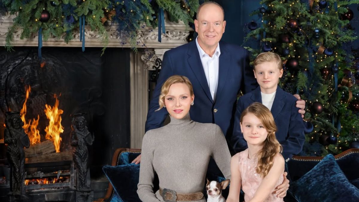 Η βασιλική οικογένεια του Μονακό παρουσιάζει τη φετινή εντυπωσιακή χριστουγεννιάτικη κάρτα