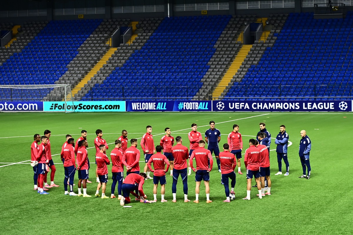 Ολυμπιακός: Έτοιμος για τη μάχη με την Καϊράτ στην «παγωμένη» Αστάνα