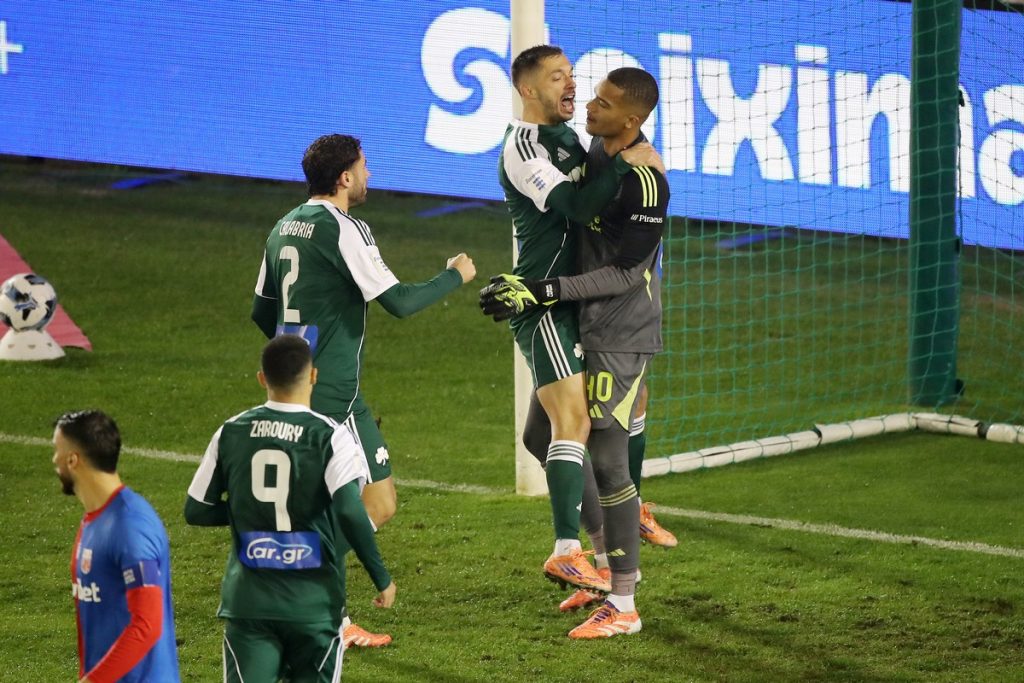 Παναθηναϊκός-Βόλος 2-1: Ντέσερς και Λαφόν γλίτωσαν τους πράσινους