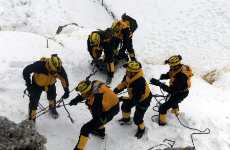 Επιχείρηση διάσωσης τραυματία στον Ολυμπο