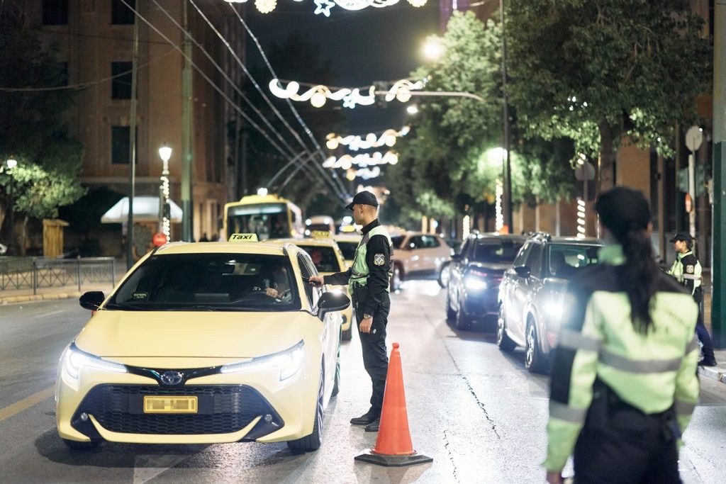 Αυξημένα αλκοτέστ τα Χριστούγεννα και την Πρωτοχρονιά