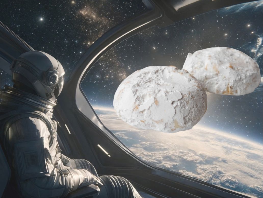 Ο κουραμπιές της μετα-διαστημικής Πρωτοχρονιάς