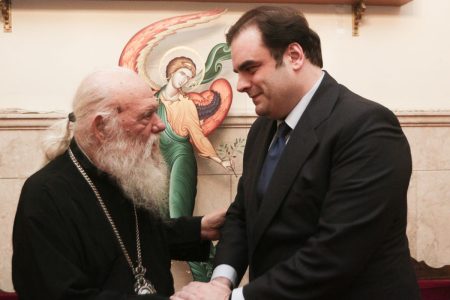 Στον Αρχιεπίσκοπο Ιερώνυμο ο νέος πρόεδρος του Eurogroup Κυριάκος Πιερρακάκης