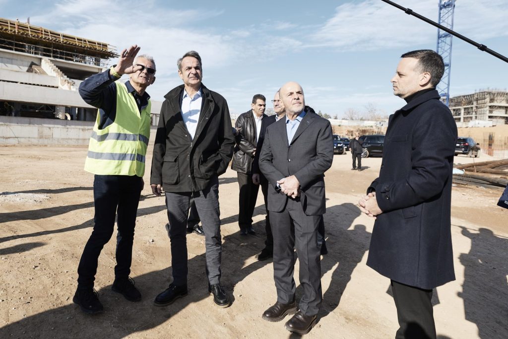 Μητσοτάκης στο Βοτανικό: Πραγματικότητα το γήπεδο του ΠΑΟ