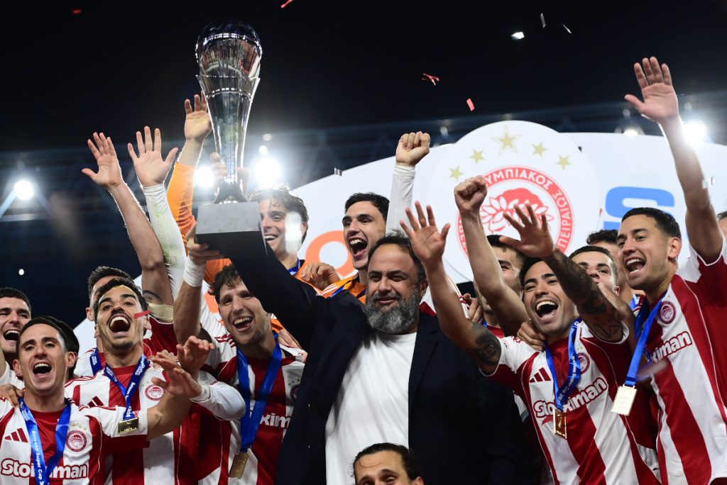 Βαγγέλης Μαρινάκης: «Φτάσαμε στο χρυσό τρεμπλ των 100 χρόνων» [Εικόνες]