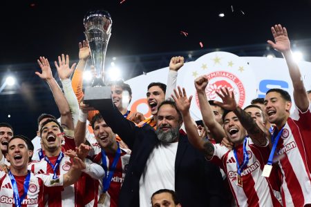 Βαγγέλης Μαρινάκης: «Φτάσαμε στο χρυσό τρεμπλ των 100 χρόνων» [Εικόνες]