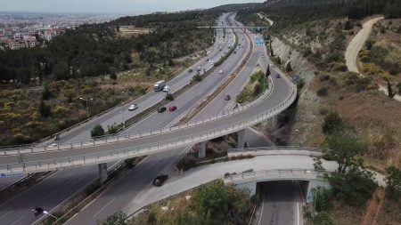 Flyover: Κλείνουν και τα δύο ρεύματα της εσωτερικής περιφερειακής οδού