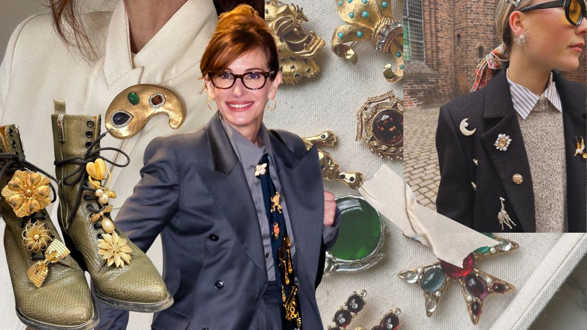 Η τελική πινελιά: Πώς οι καρφίτσες έφτασαν να «δεσπόζουν» ξανά στα looks μας