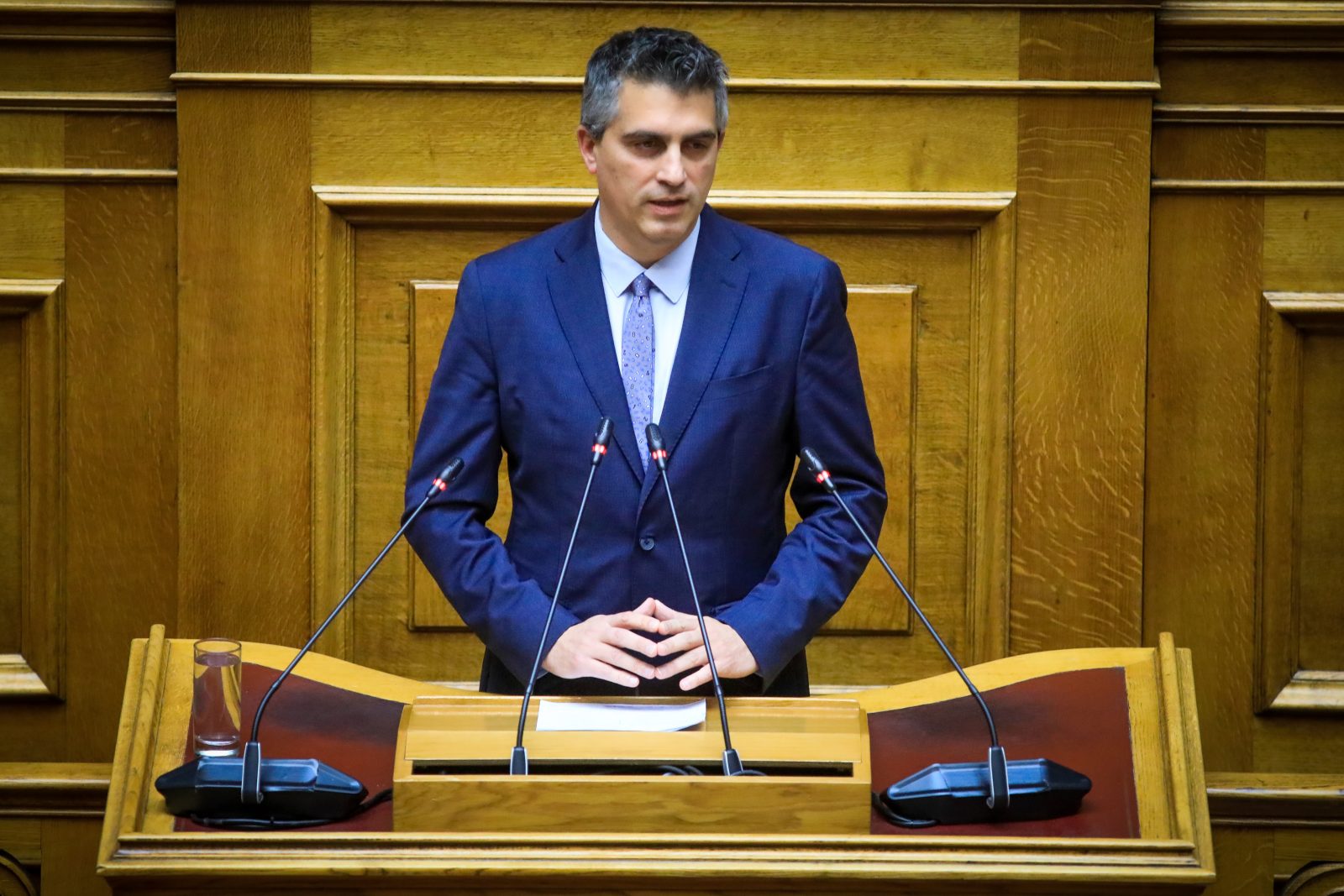 Βουλή: Δήμας για FIR – Τι απάντησε σε ΠαΣοΚ και Κωνσταντοπουλου