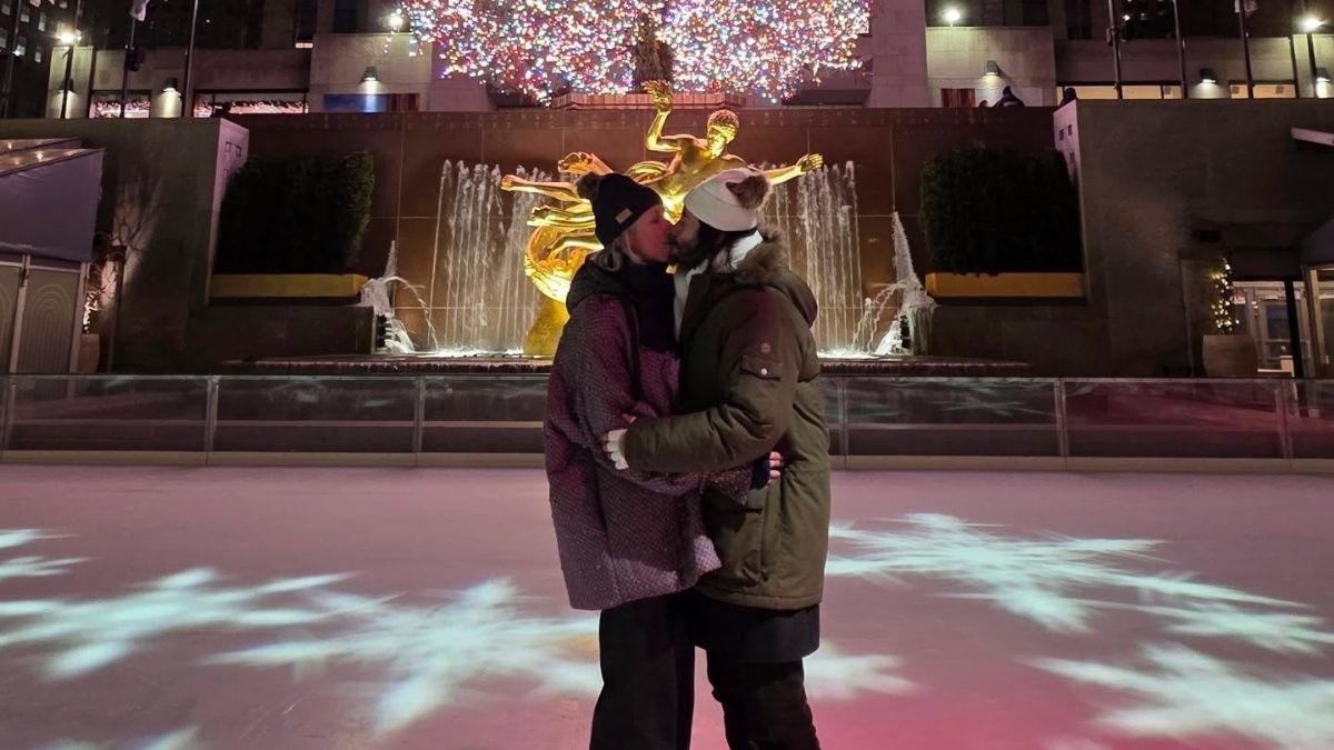 Keanu Reeves – Alexandra Grant: To γλυκό φιλί και το ρομαντικό ραντεβού στο παγοδρόμιο