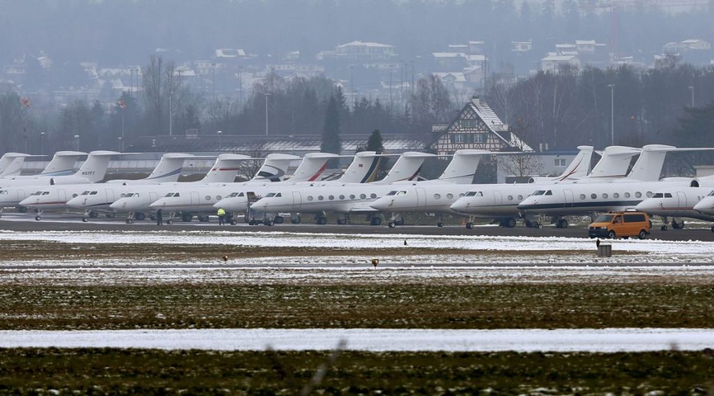 Davos in the Sky: Κατακόρυφη η αύξηση των ιδιωτικών τζετ