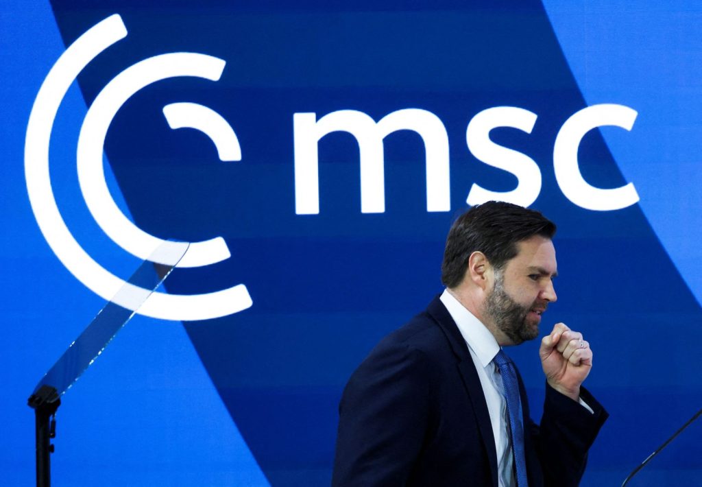 «Απουσία» για τον Τζέι Ντι Βανς από τη Διάσκεψη του Μονάχου