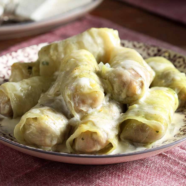 Λαχανοντολμάδες παραδοσιακοί