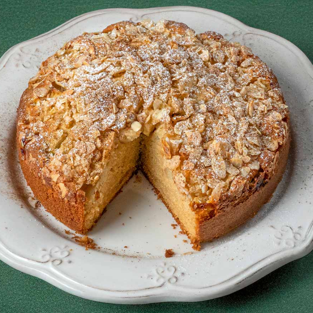 Αφράτη μηλόπιτα κέικ σε 5΄