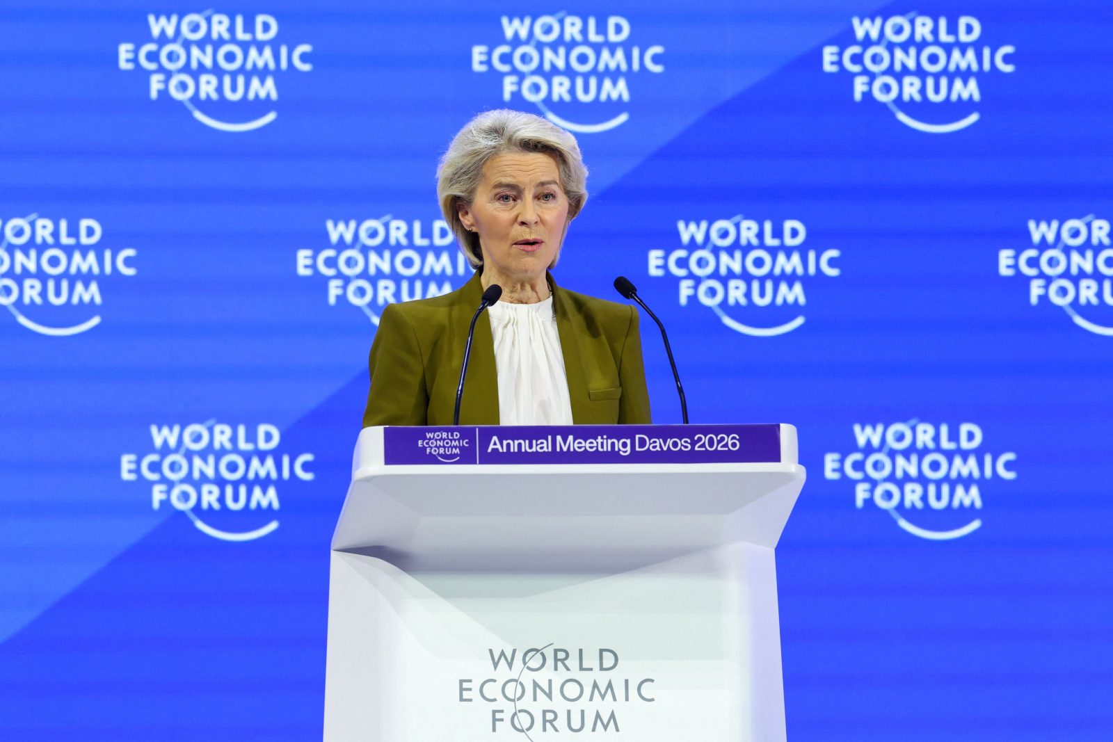 Ούρσουλα φον ντερ Λάιεν Νταβός