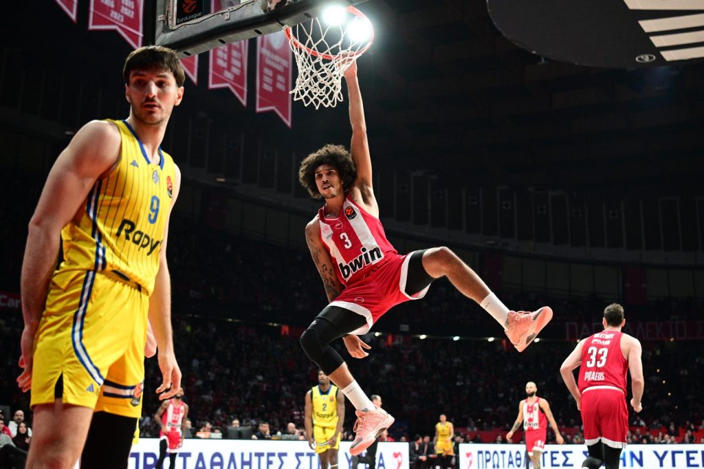 Ολυμπιακός – Μακάμπι 100-93: 100άρα στο ΣΕΦ για τον Ολυμπιακό