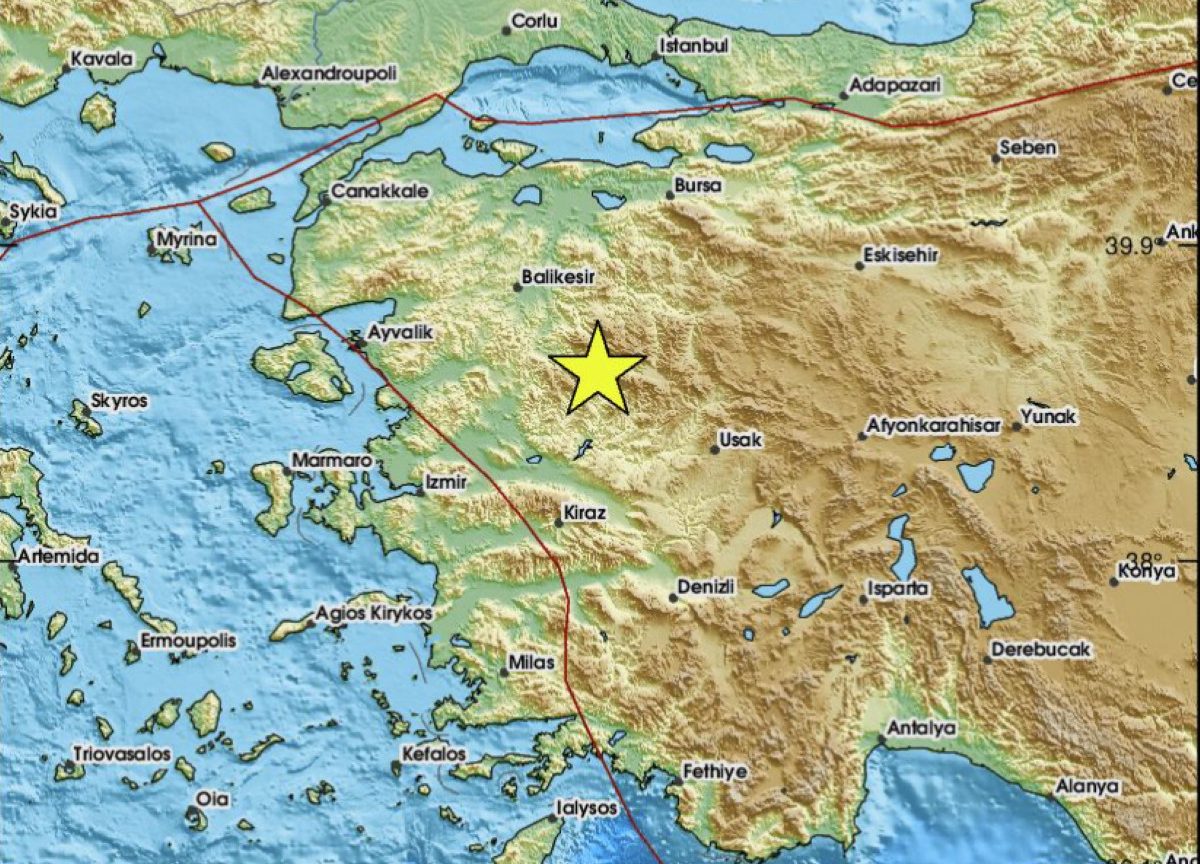 Σεισμός 5 Ρίχτερ στην Τουρκία – Αισθητός στην Μυτιλήνη