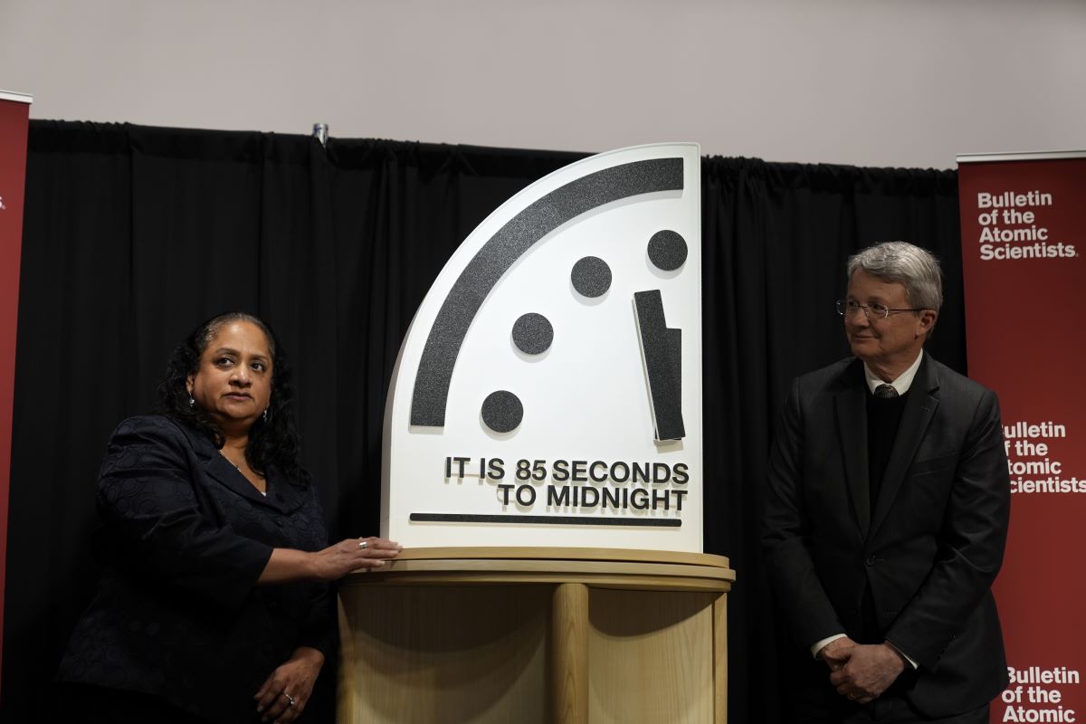 Πιο κοντά στα μεσάνυχτα από ποτέ στο Ρολόι της Αποκάλυψης