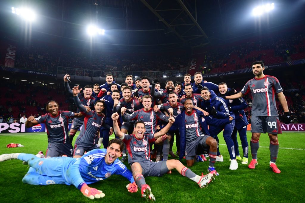 Ο Ολυμπιακός συνεχίζει στα αστέρια: 1-2 μέσα στο Άμστερνταμ τον Άγιαξ