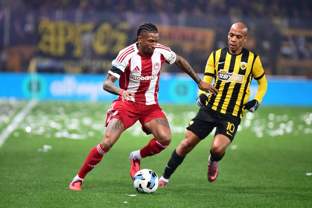 ΑΕΚ – Ολυμπιακός 1-1: Τα γκολ και τα highlights του ντέρμπι