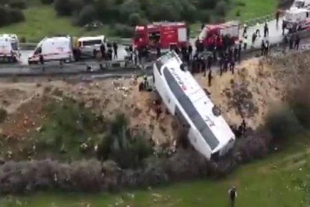 Τουρκία: Δεκαέξι νεκροί σε δύο τροχαία στην Αττάλεια