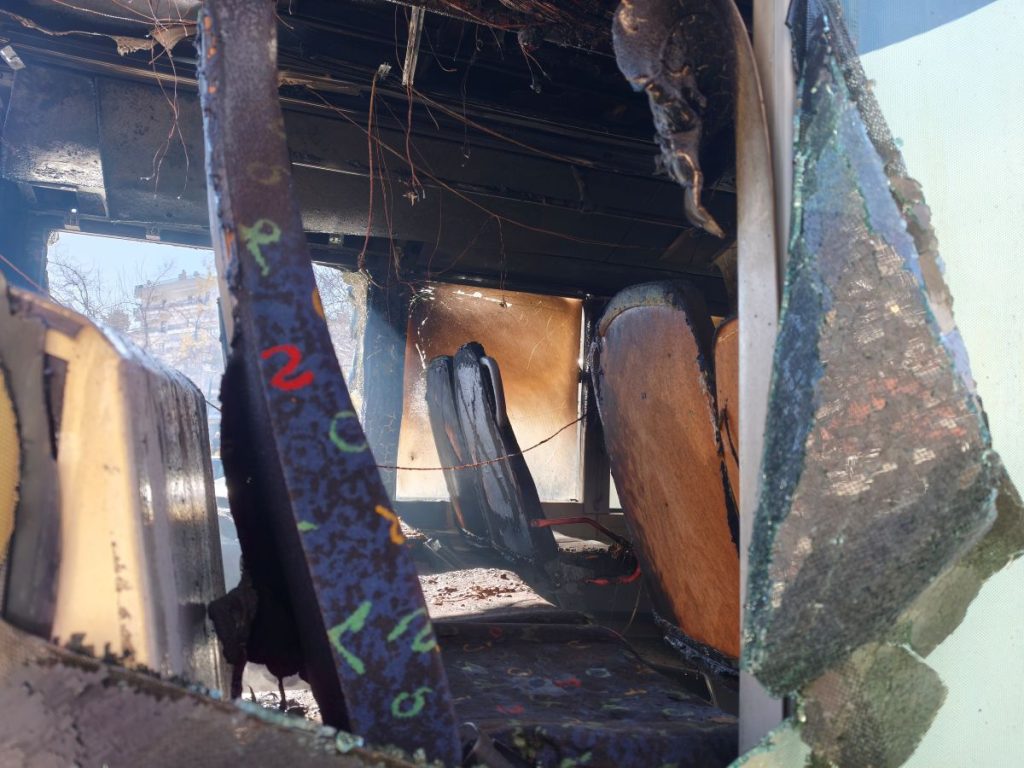 Θεσσαλονίκη: Λεωφορείο τυλίχθηκε στις φλόγες, για δεύτερη φορά σε πέντε μέρες